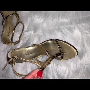 bebe Sequin Heels
